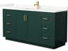 Miranda 66" Green Vanity
