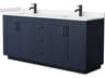 Miranda 72" Dark Blue Vanity