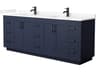 Miranda 84" Dark Blue Vanity
