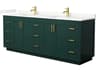 Miranda 84" Green Vanity