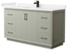 Strada 60" Light Green Vanity