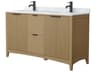 Palmilla 60" Natural Oak Vanity