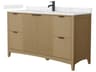 Palmilla 60" Natural Oak Vanity