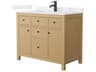 Pendry 42" Tanned Oak Vanity
