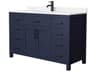 Beckett 54" Dark Blue Vanity