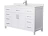 Beckett 54" White Vanity