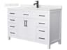 Beckett 54" White Vanity