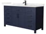 Beckett 60" Dark Blue Vanity