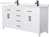 Beckett 66" White Vanity