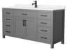 Beckett 66" Dark Gray Vanity