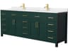 Beckett 84" Green Vanity