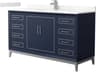 Marlena 60" Dark Blue Vanity