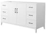 Elan 59" White Vanity