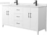 Elan 66" White Vanity