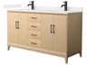 Janna 60" White Vanity