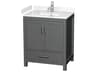 Sheffield 30" Dark Gray Vanity
