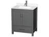 Sheffield 30" Dark Gray Vanity