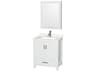 Sheffield 30" White Vanity with Medicine Cabinet
