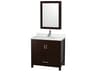 Sheffield 36" Espresso Vanity with Medicine Cabinet