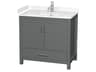 Sheffield 36" Dark Gray Vanity