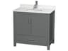 Sheffield 36" Dark Gray Vanity