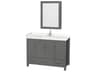 Sheffield 48" Dark Gray Vanity with Medicine Cabinet