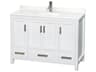 Sheffield 48" White Vanity