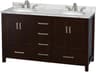 Sheffield 60" Espresso Vanity