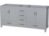 Sheffield 72" Gray Vanity