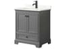 Deborah 30" Dark Gray Vanity