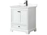 Deborah 30" White Vanity