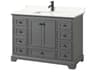 Deborah 48" Dark Gray Vanity
