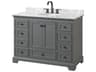 Deborah 48" Dark Gray Vanity