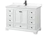 Deborah 48" White Vanity