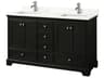 Deborah 60" Dark Espresso Vanity