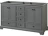 Deborah 59" Dark Gray Vanity