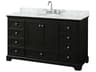 Deborah 60" Dark Espresso Vanity