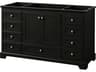 Deborah 59" Dark Espresso Vanity