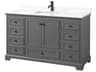 Deborah 60" Dark Gray Vanity