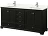 Deborah 72" Dark Espresso Vanity