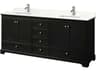 Deborah 80" Dark Espresso Vanity