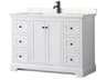 Avery 48" White Vanity