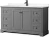 Avery 60" Dark Gray Vanity