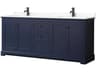 Avery 80" Dark Blue Vanity