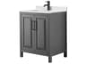 Daria 30" Dark Gray Vanity