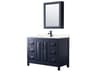 Daria 48" Dark Blue Vanity with Medicine Cabinet