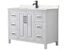 Daria 48" White Vanity