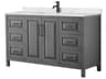 Daria 60" Dark Gray Vanity