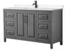 Daria 60" Dark Gray Vanity