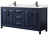 Daria 72" Dark Blue Vanity